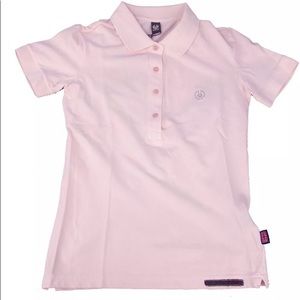 Belstaff Pink Polo Shirt NWT Size EU 40 (US4)